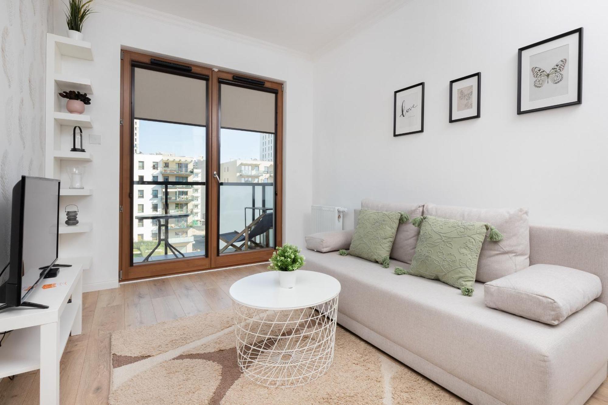Starowiejska Apartment With Balcony Next To Arena Gdansk Stadium By Noclegi Renters מראה חיצוני תמונה