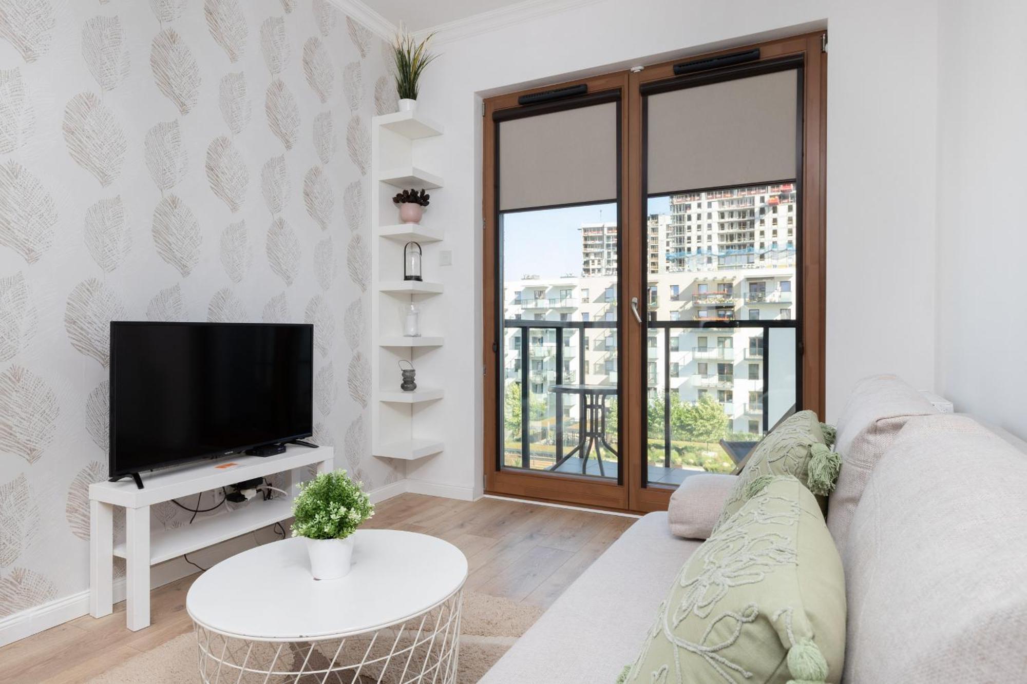 Starowiejska Apartment With Balcony Next To Arena Gdansk Stadium By Noclegi Renters מראה חיצוני תמונה