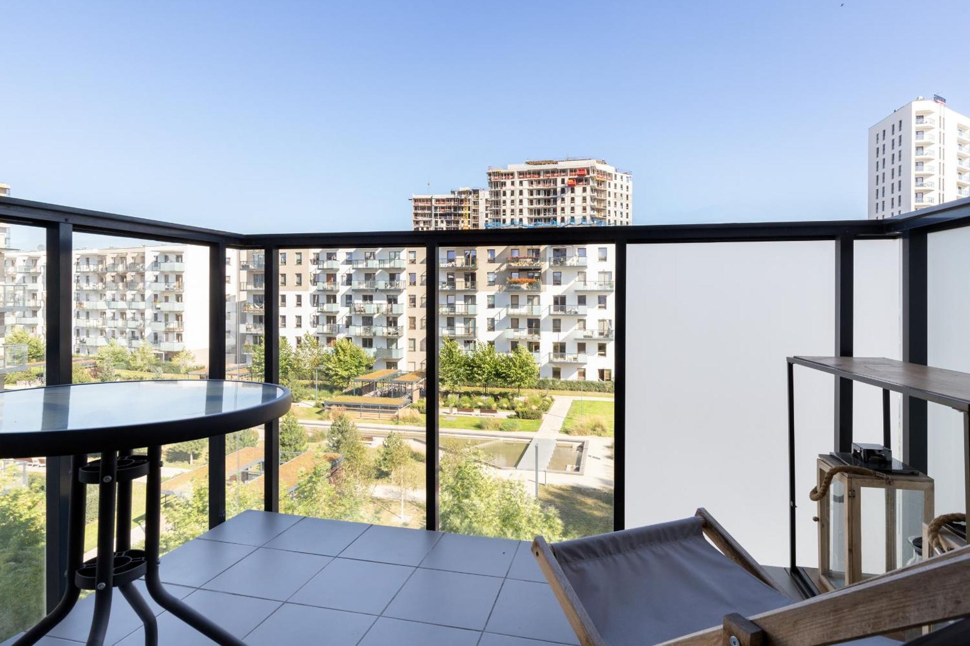 Starowiejska Apartment With Balcony Next To Arena Gdansk Stadium By Noclegi Renters מראה חיצוני תמונה