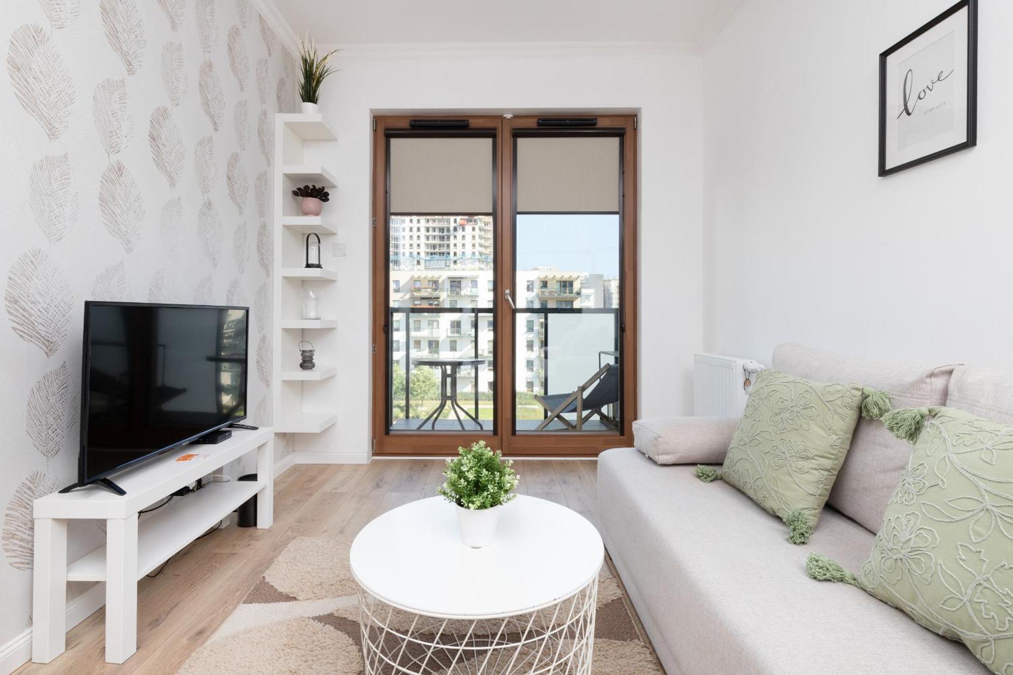 Starowiejska Apartment With Balcony Next To Arena Gdansk Stadium By Noclegi Renters מראה חיצוני תמונה